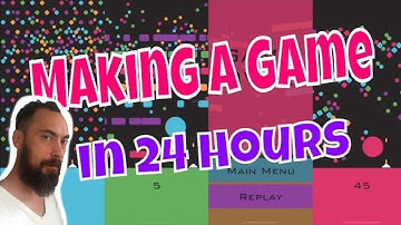 👾Making a Game In Buildbox 2 Within 24 Hours⏰100 Falling Ballz