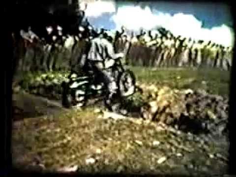 Old Motorcycle Hill Climbing
