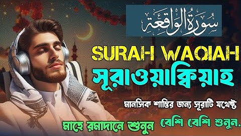সূরা ওয়াকিয়াহ তিলাওয়াত (Tarawih style) | Surah Waqiah |Bk Islamic Yusuf | سورة الواقعة