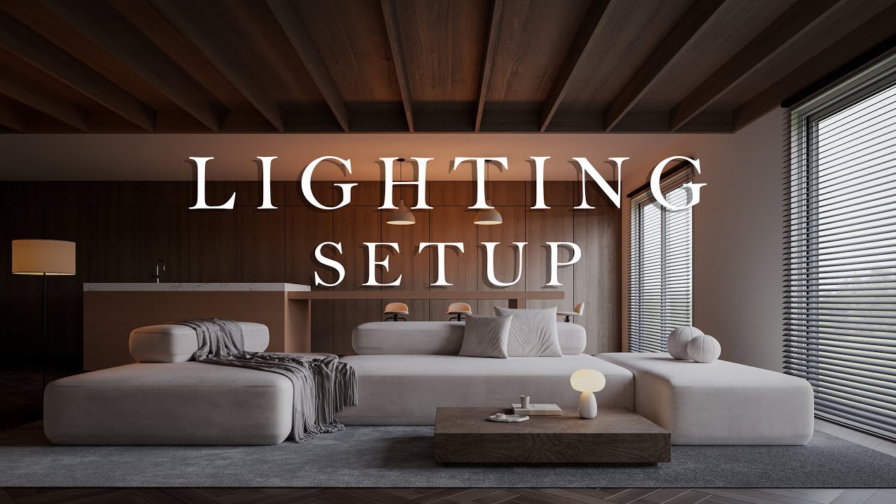 3DS Max + Corona Lighting Setup