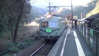 大井川鐵道 21000系  21001F 大井川本線 　川根温泉笹間渡駅発車　※2013年2月撮影