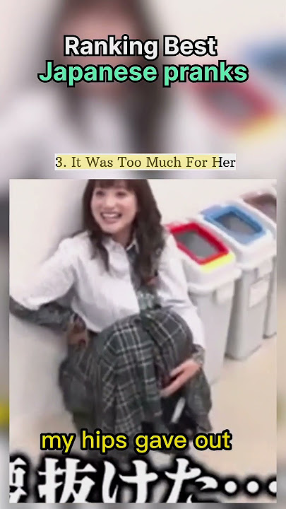 Ranking Funniest Japanese Pranks #ranking #prank #funny #funnyvideo #funnymoments
