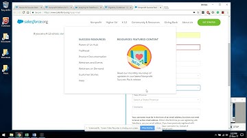 Video #6 Setting Up Your Non Profit Using Sales Force: Power of US Hub Program