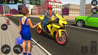 Jogo de Moto - Bike Taxi Driving Simulator - Jogos Android screenshot 2