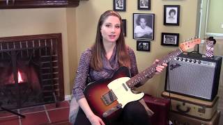 The Cure-Just Like Heaven-Guitar Lesson-Allison Bennett