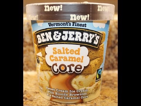 Ben & Jerry's: Salted Caramel Core Ice Cream Review