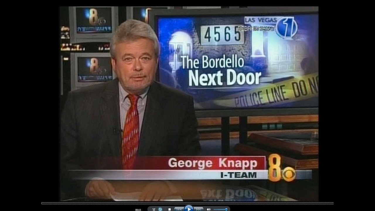 Bordello Next Door, George Knapp, July 20, 2006, KLAS Eyewitness News