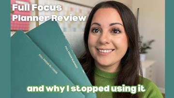Full Focus Planner Review | What I Loved, What Didn’t Work, and Who It’s For