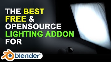 the best free and open source lighting addon for blender