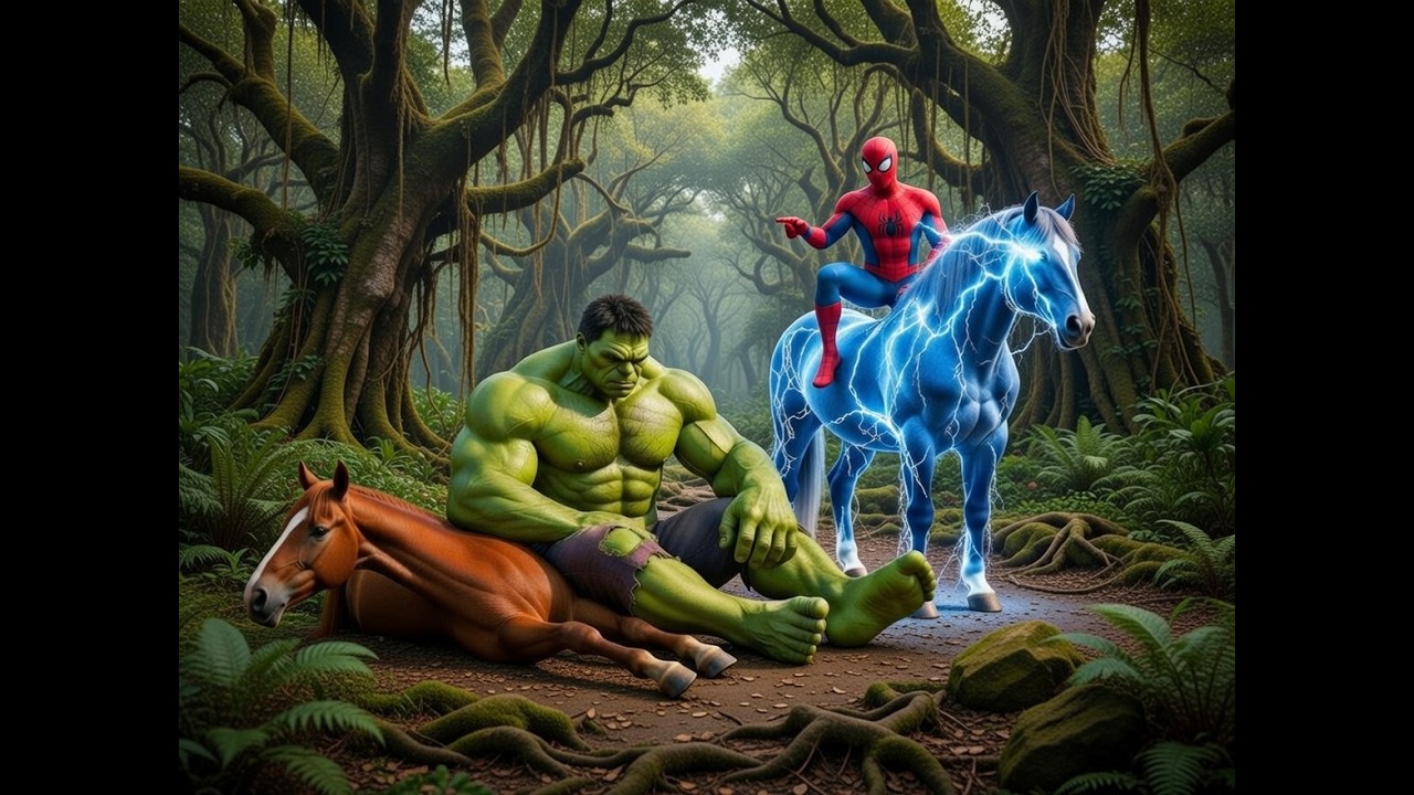 🐎🕷SPIDERMAN Wins The Legendary Horse Race Championship - Epic Racing Challenge🐎🕷