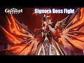 Genshin Impact - Signora Boss Fight (Crimson Witch vs Aether)