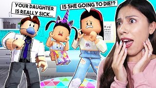 TAKING MY DAUGHTER TO THE HOSPITAL...*SHE'S POSSESSED!* - Roblox - Bloxburg