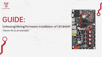 Guide:Unboxing/Wiring/Firmware Installation of CB1&M4P(Voron V0 as an example)