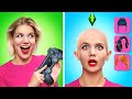 My TWIN is a SIM ROBOT | Good SISTER vs Bad SISTER | Sims in Real Life -  by La La Life Games