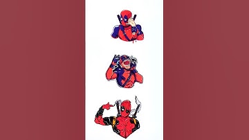 Deadpool face pieces Puzzle 🧩 #deadpool #puzzle #art #deadpool #wolverine