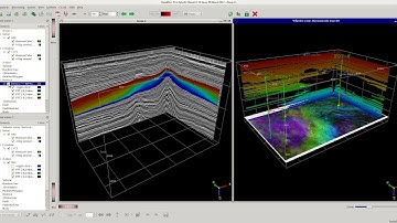 Co-visualizing 3D Wheeler & Structural Domains in OpendTect