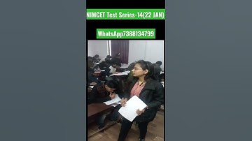 No1 Test Series For NIMCET & CUET(PGQP-26)