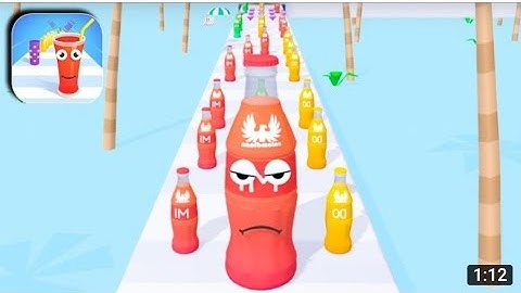 Juice Run Games All Levels Walkthrough Gameplay iOS,Android Relaxing Video Update Level