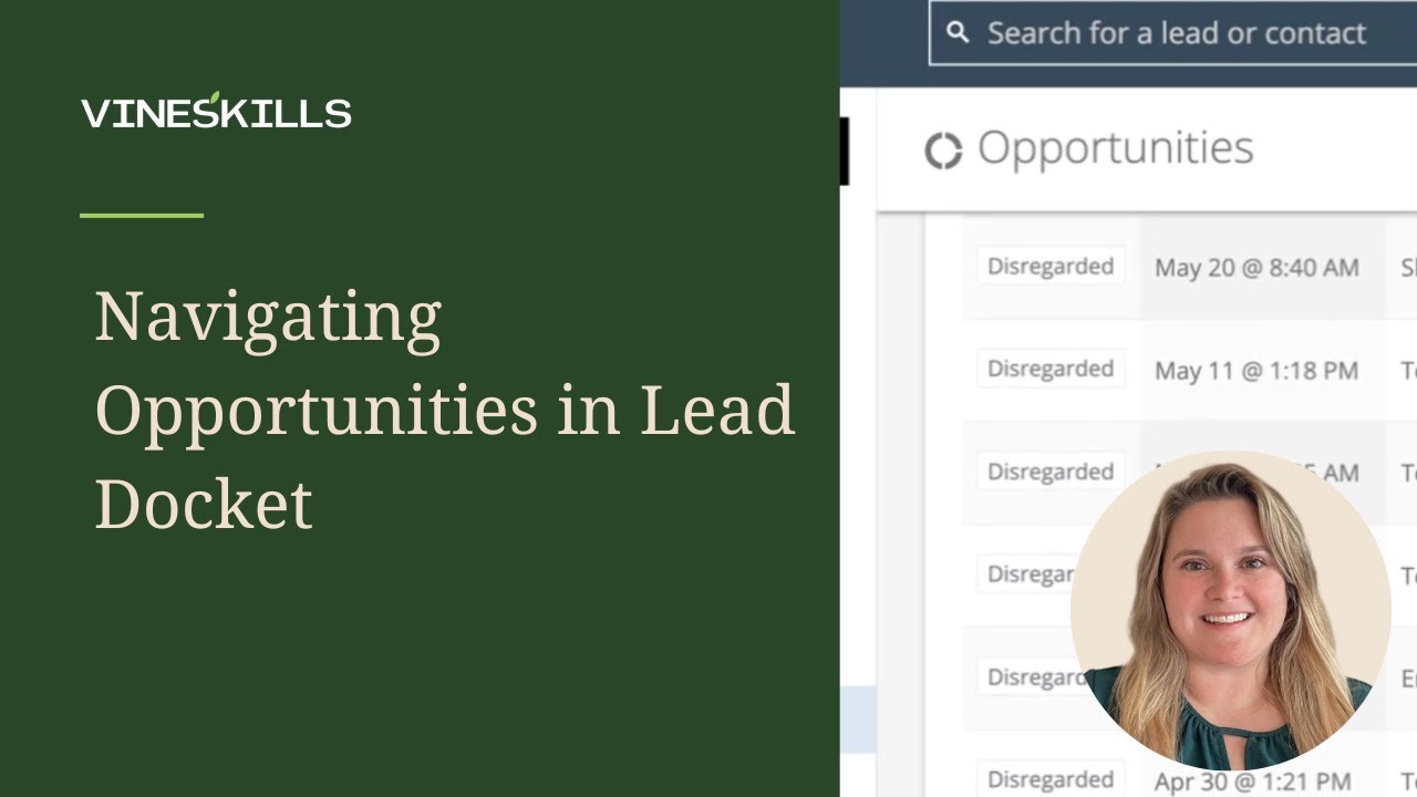 Navigating Opportunities in Lead Docket - YouTube