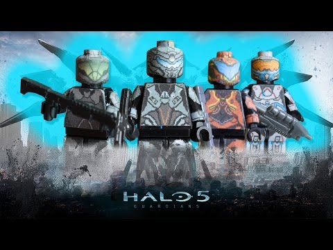 Cinématique d'ouverture d'Halo 5 en Légo