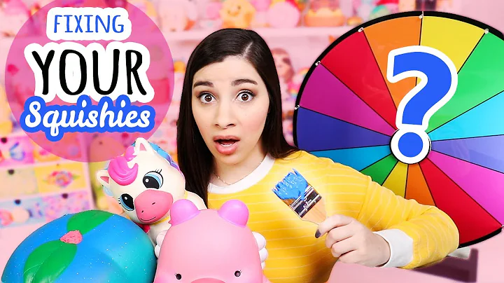 Squishy Makeovers: Spin The Wheel | Fixing Your Sq...