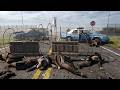 Evacuation of the Black Friday base during the Zombie Evacuation of the Black Friday base during the Zombie