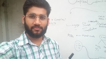 Compiler Design lecture 1-- Introduction and basic phases in Hindi/Urdu