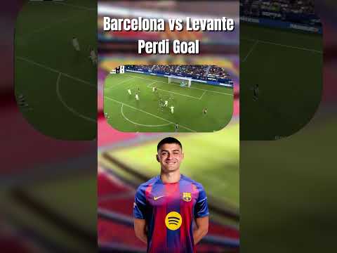 PEDRI ROCKET 🚀 | Levante vs Barcelona | La Liga 2025 #pedri