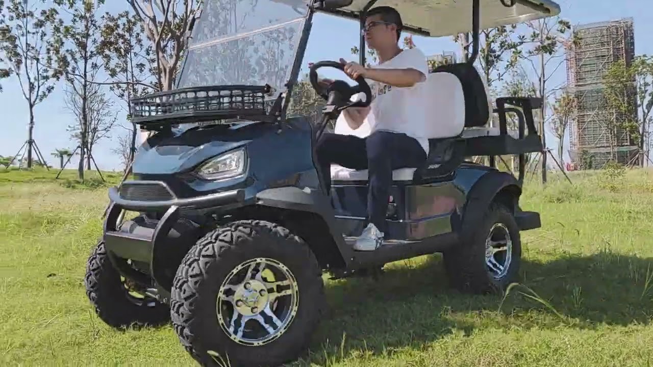 Lithium Battery Golf Cart Riding Experience YouTube