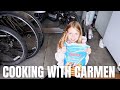 KIDS COOKING BREAKFAST FOR DINNER OUTDOORS | PREPARING FOR 6TH GRADE GRADUATION