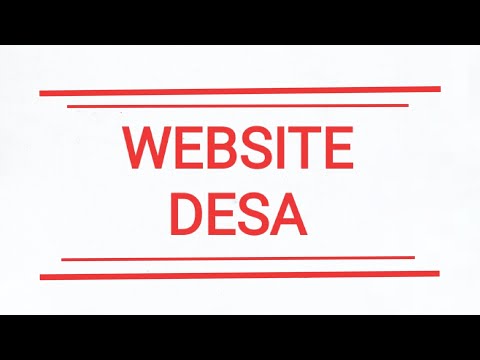 Cara Login Website Desa  (Sistem Informasi Desa) di HP