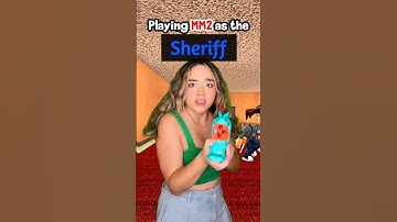 When You Play "MM2" As The MURDERER VS. as SHERIFF..