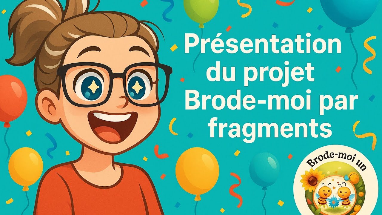 VIDEO PRESENTATION NOUVEAUTE BRODE-MOI PAR FRAGMENT #crossstitch #pointdecroix #boutiqueenligne