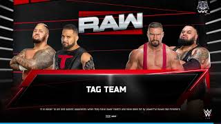 【PORTERNA】Bron reed long one piece WWE2K25 TONGA LOA & SOLO SIKOA VS BRON BREAKKER & BRONSON