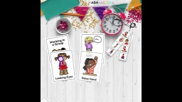 Small Group Instruction visuals and IEP goal program PREVIEW