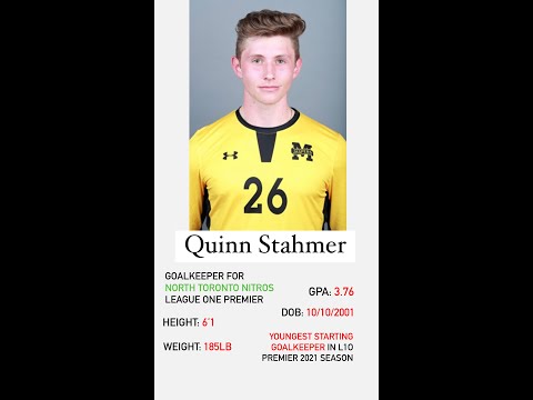 Quinn Stahmer GK 2021 Highlight Reel