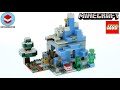 LEGO Minecraft 21243 The Frozen Peaks - Lego Speed Build Review