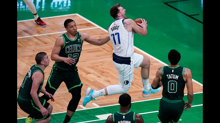 Luka Doncic Drops 36 Points Vs Boston Celtics