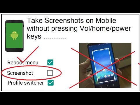 how to take screenshots on android without home,volume or power button