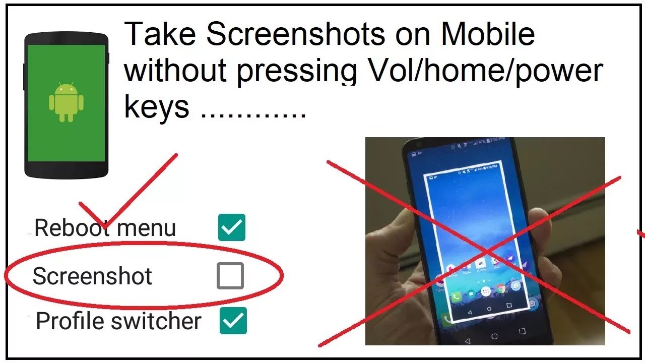 How To Take Screenshots On Android Without Home Volume Or Power Button Youtube