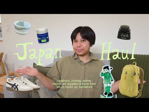 Japan Haul 🍵 Ceramics, Art Goods, Anime Merch, Shoes ~☆