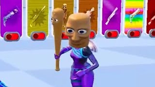 I Used Cheat Weapons To Beat Up A Big Guy On A One-On-One Map Lol Fortnite