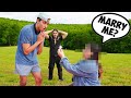 Crazy Fan PROPOSED TO OUR BROTHER!