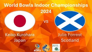 WB Indoor Championships Keiko Kurohara v Julie Forrest