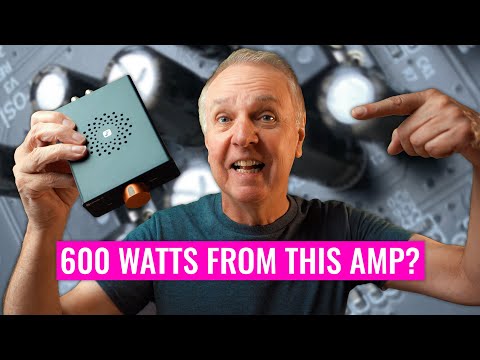 Can this tiny amp really produce 600 watts? - Fosi V3