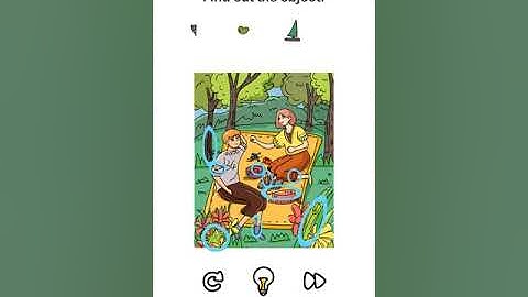 find out the object// brain out level 39