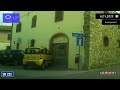 Driving through Toscana (Italy) from Castellina in Chianti to Siena (Italy) 6.01.2023 Timelapse x4