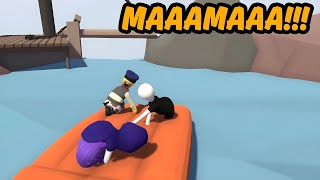 HUMAN FALL FLAT  Neam Aruncat Cu Salteaua De Pe Munte