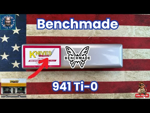 ???? Ultra Rare Benchmade 941 Ti-0 | Limited Edition  of  Osborne Knife Review!