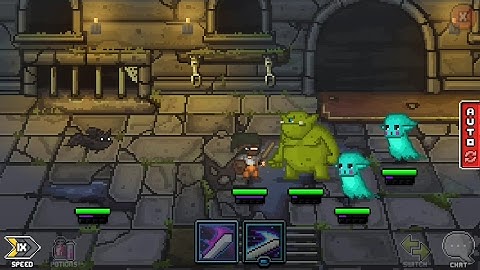 Bit Heroes (by Kongregate) - rpg game for android and iOS - gameplay.